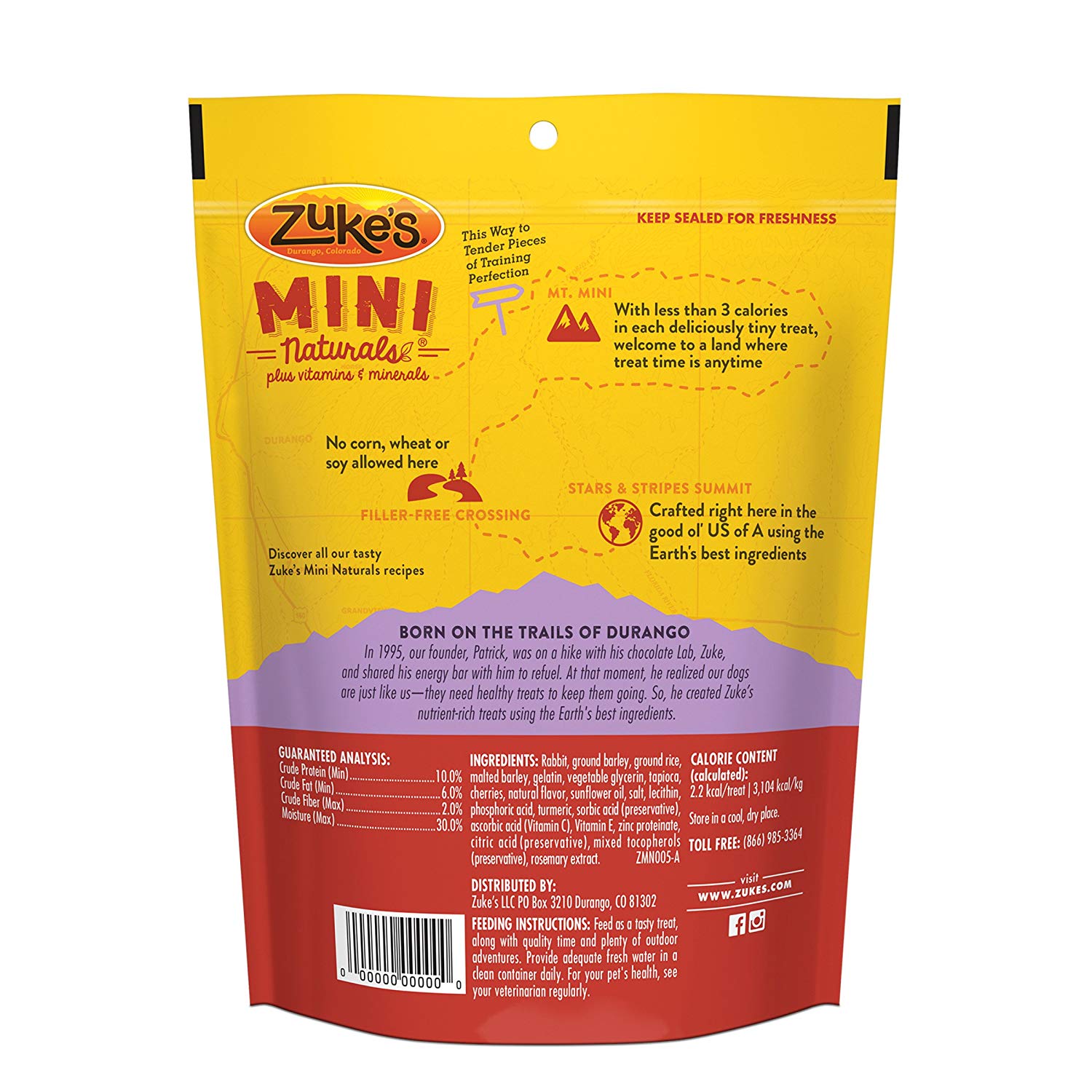 Zuke's Mini Naturals - Rabbit