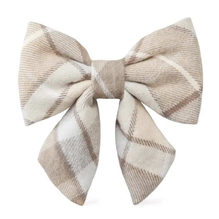 The Foggy Dog - Andover Plaid Flannel Lady Bow Tie