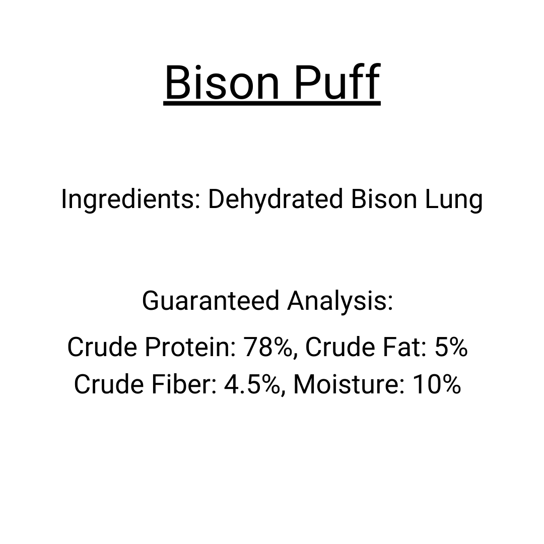 BarknBig - Bison Puffs