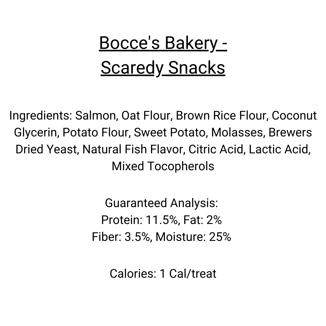 Bocce's Bakery - Scaredy Snacks