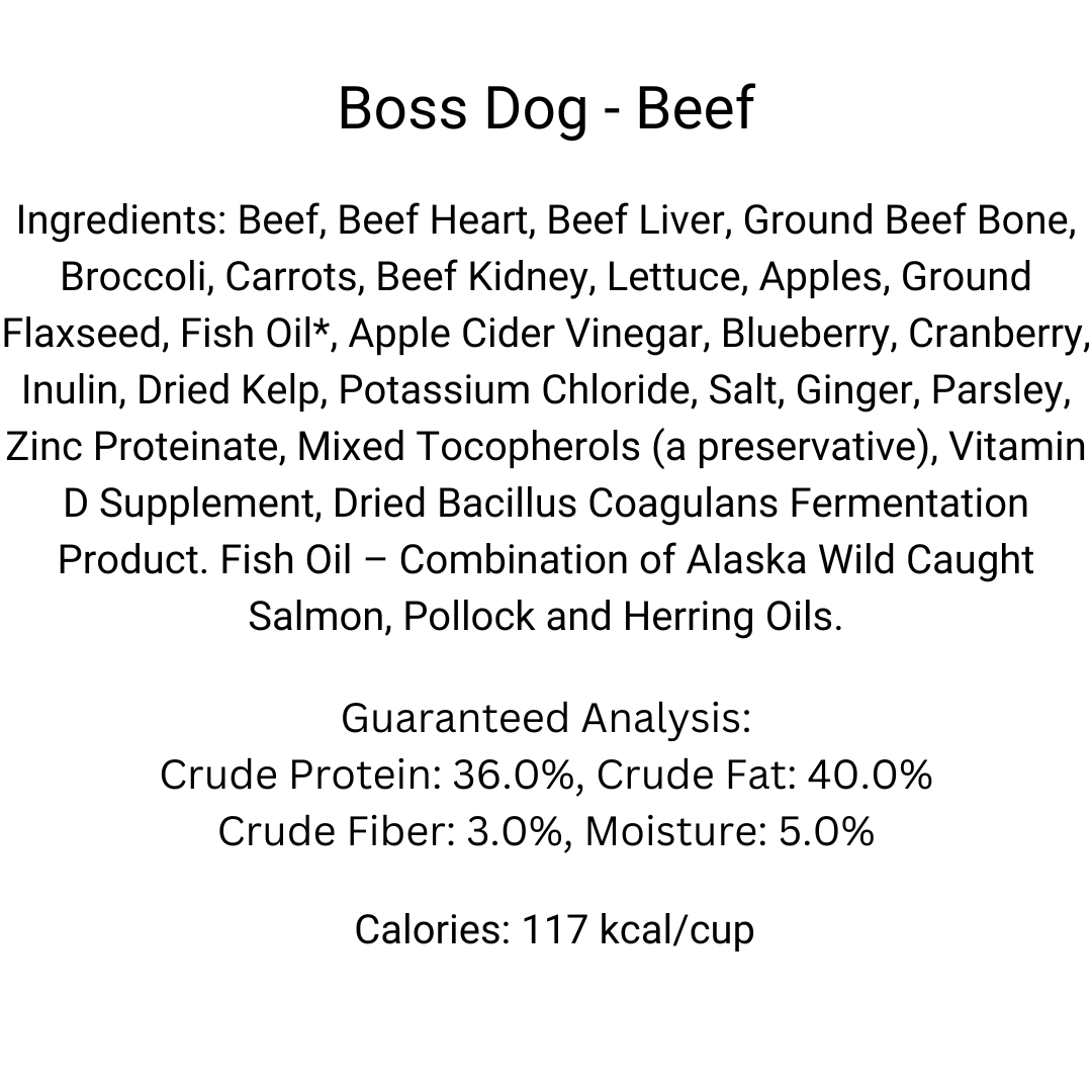 Boss Dog - Freeze Dried Raw