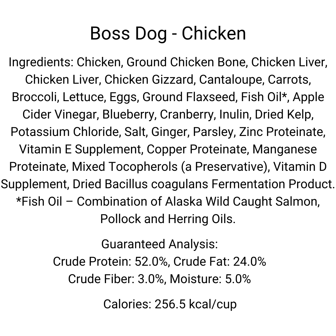 Boss Dog - Freeze Dried Raw