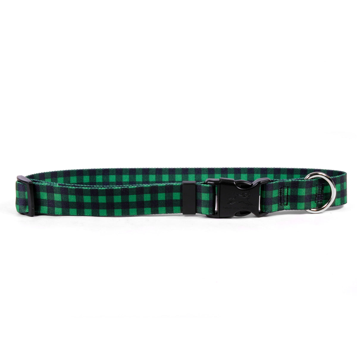 Yellow Dog Design - Green Buffalo Plaid Collar