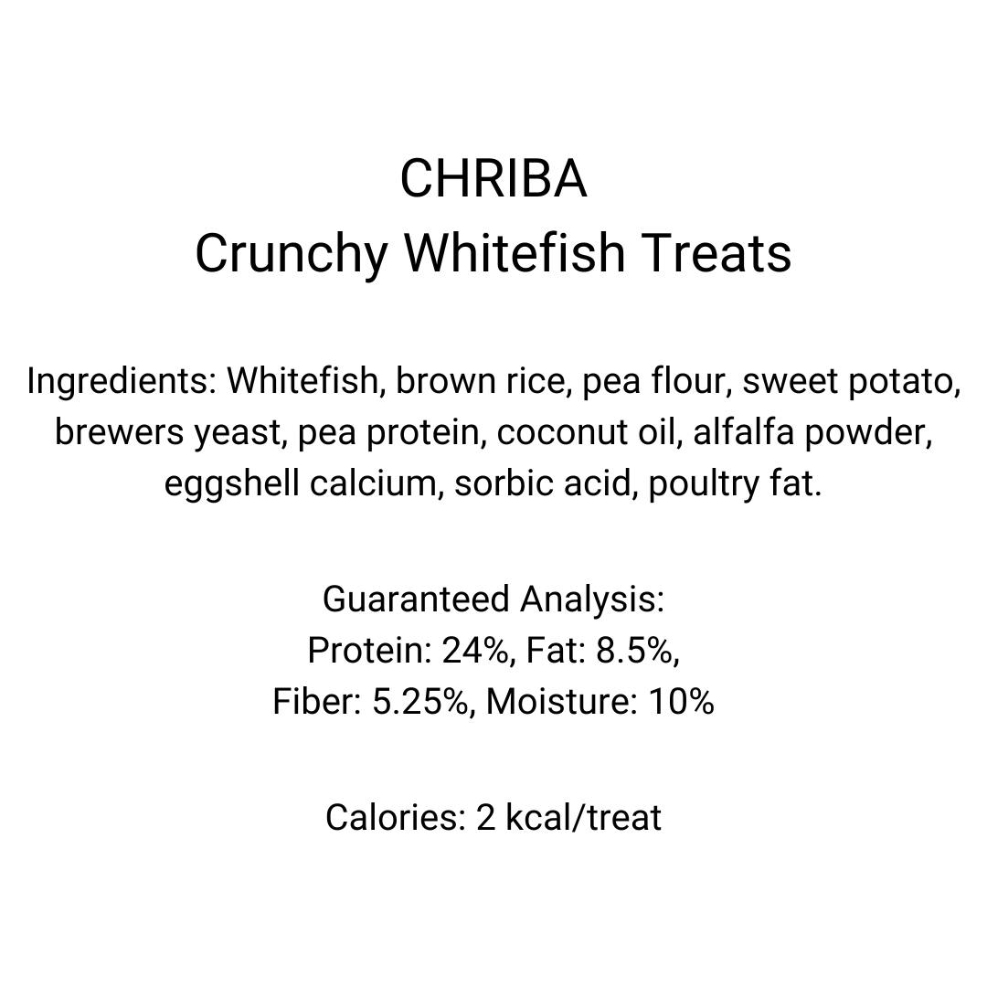 CHRIBA - Whitefish Crunchy Cat Treats