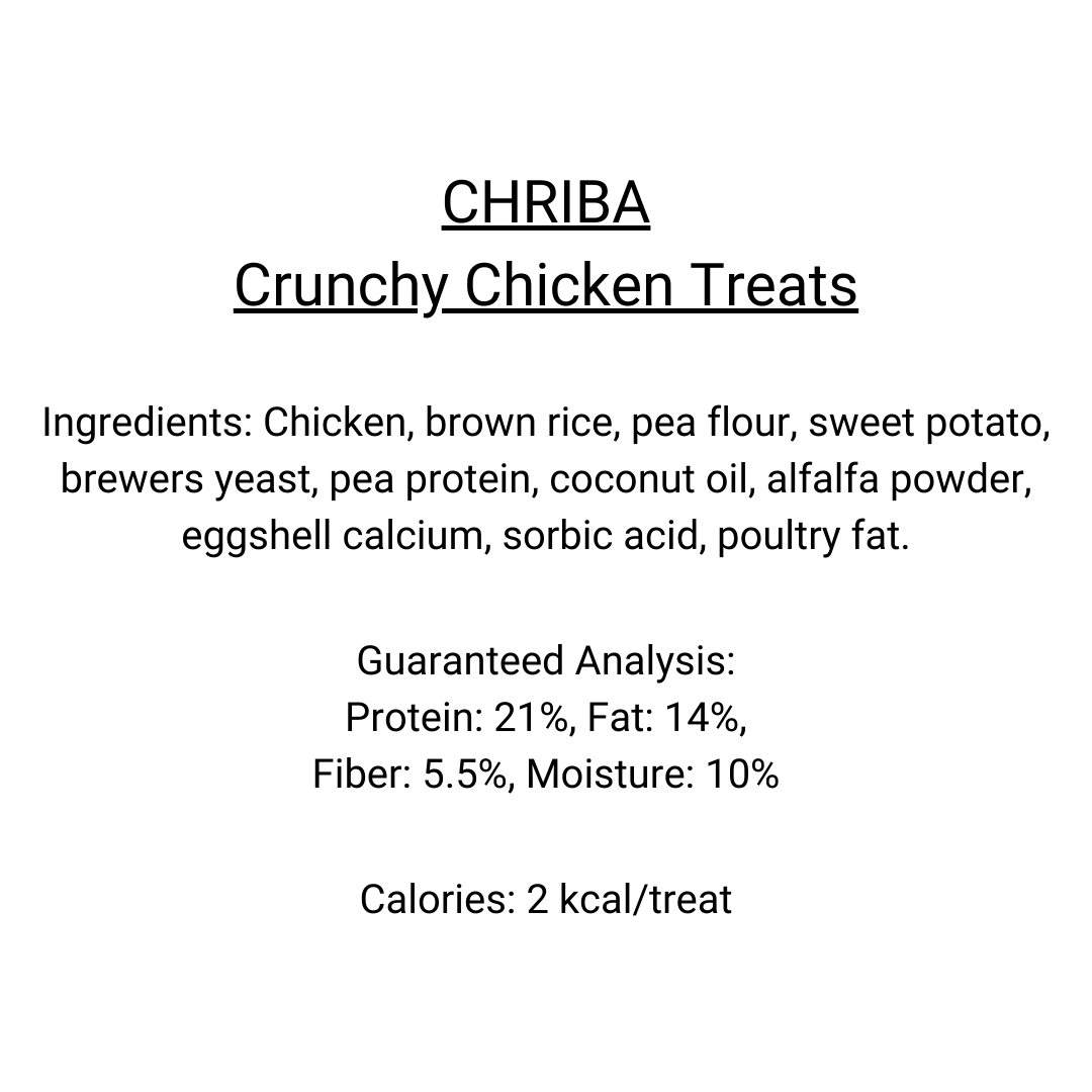 CHRIBA - Chicken Crunchy Cat Treats