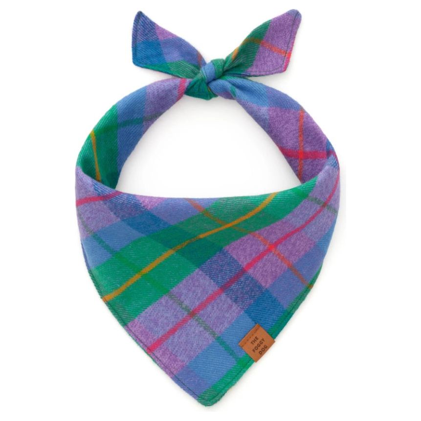 The Foggy Dog - Fable Plaid Bandana