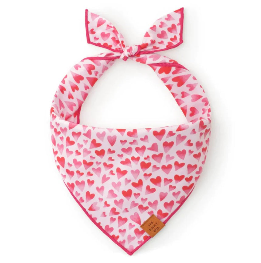 The Foggy Dog - Heart Throb Bandana