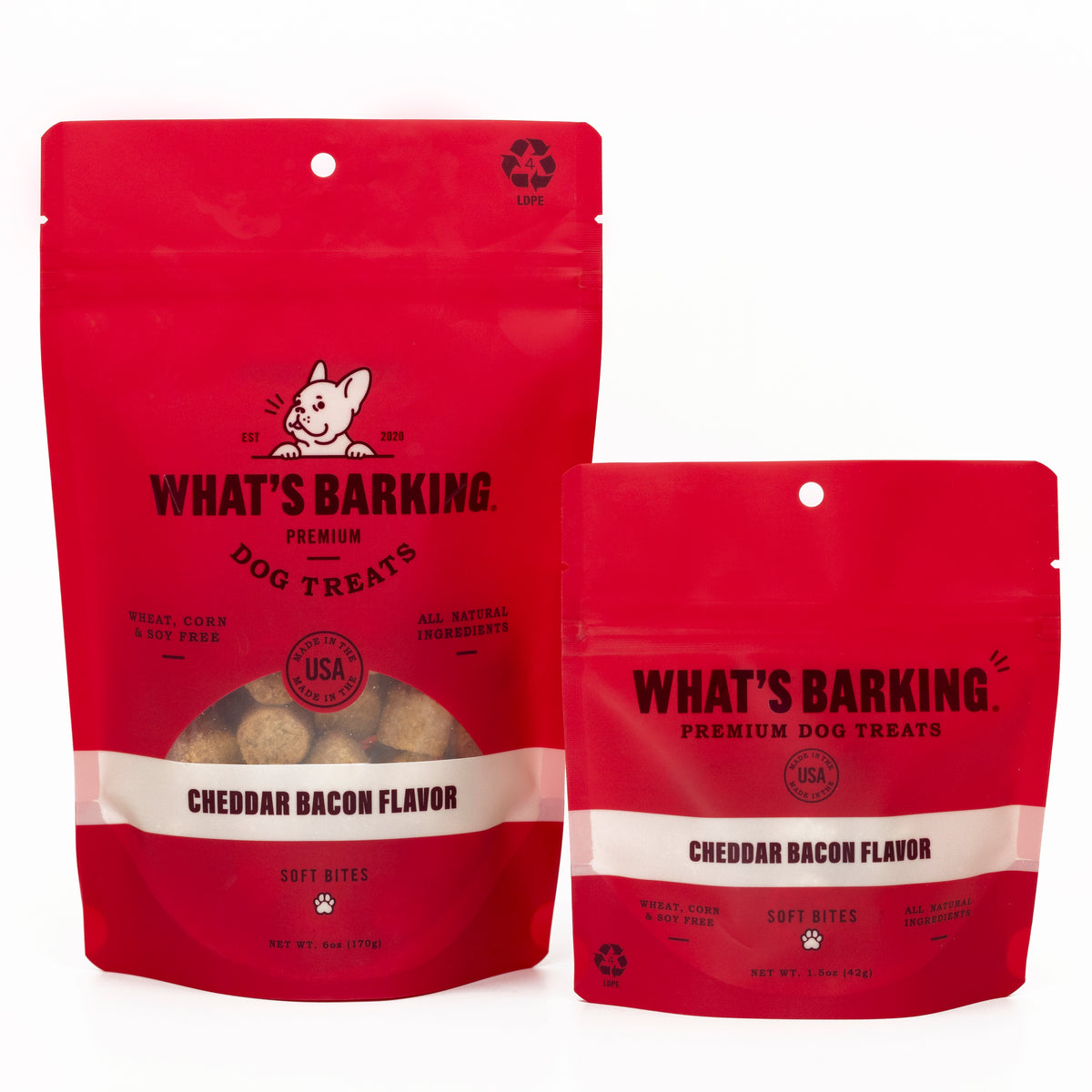 What&#39;s Barking - Cheddar Bacon Dog Treats