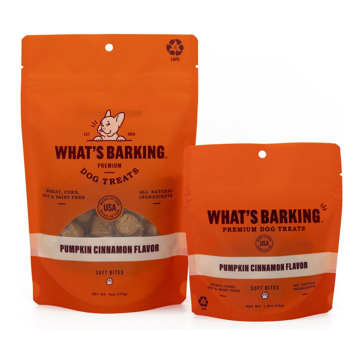 What&#39;s Barking - Pumpkin Cinnamon Dog Treats