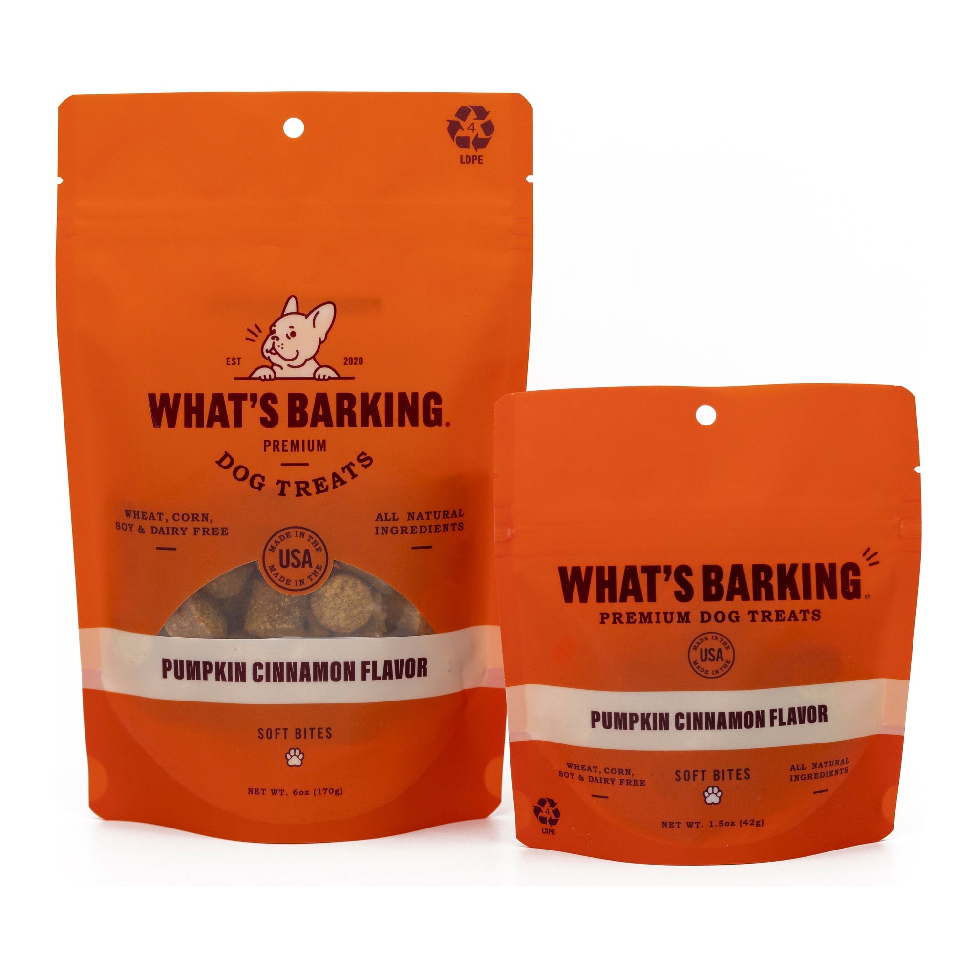 What's Barking - Pumpkin Cinnamon Dog Treats