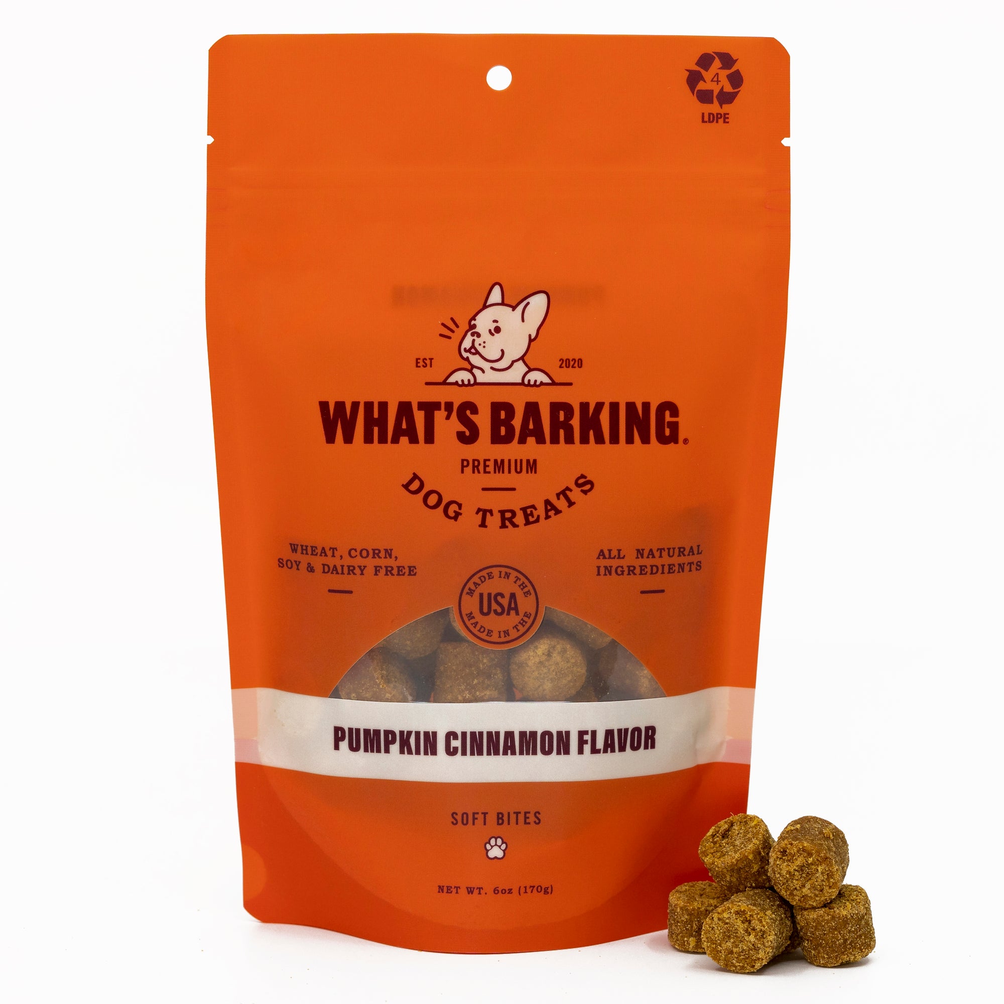 What's Barking - Pumpkin Cinnamon Dog Treats