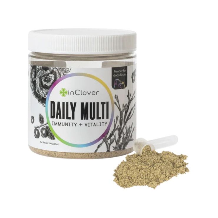 InClover Daily Multi - Multivitamin Powder Supplement for Dogs &amp; Cats