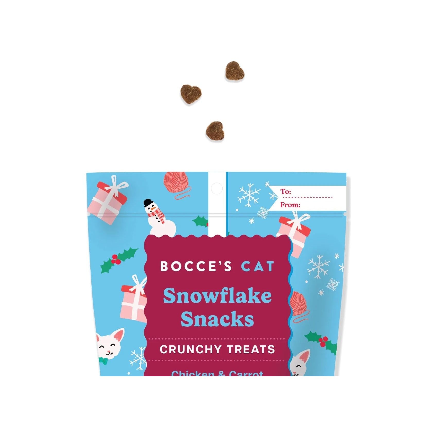 Bocce's Bakery - Snowflake Snacks, Chicken & Carrot