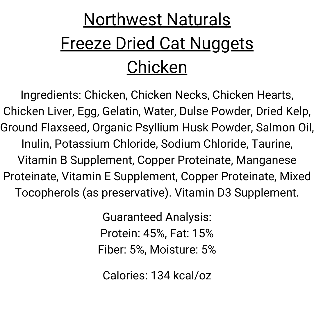 Northwest Naturals Cat Freeze Dried Beef Trout 11 oz