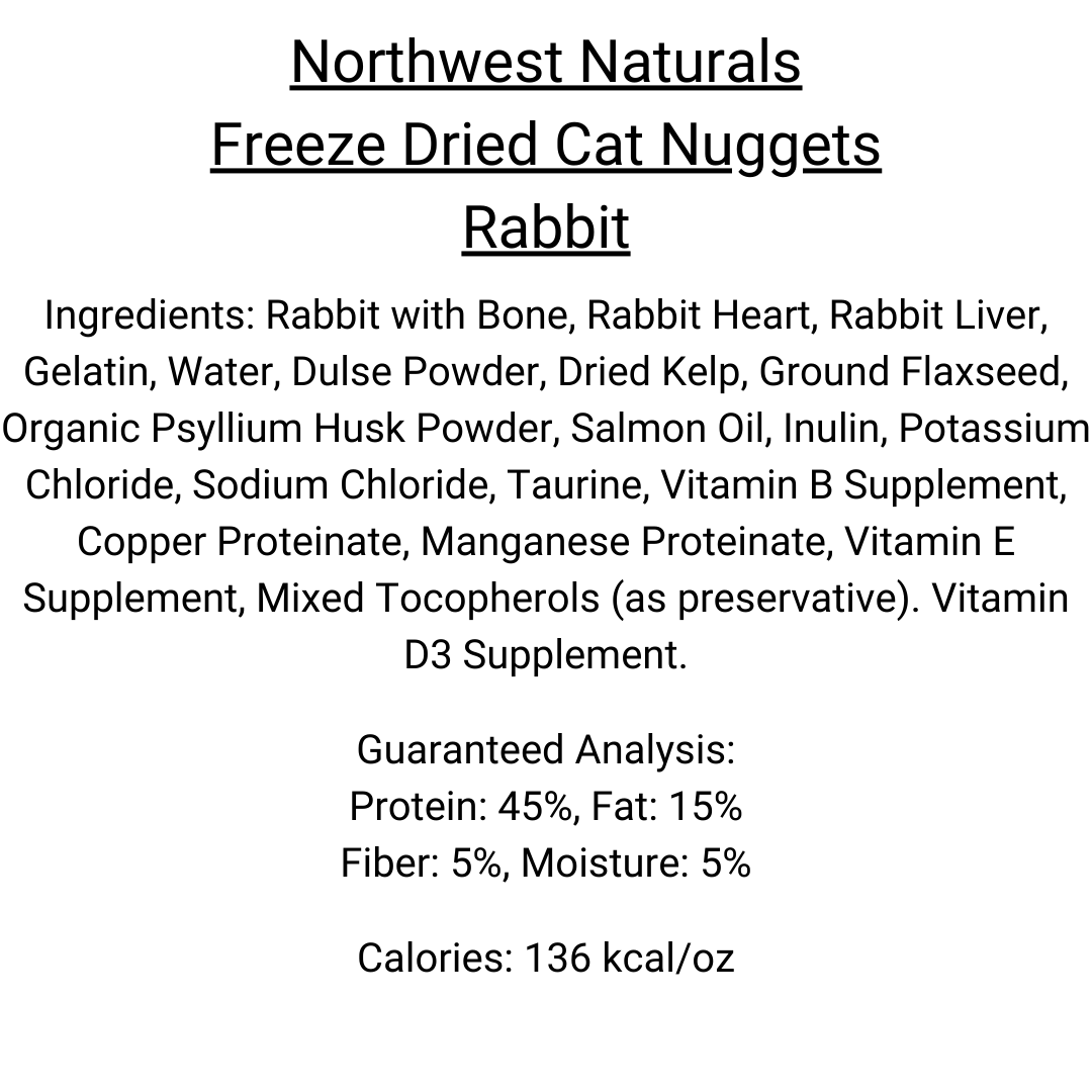 Northwest Naturals Cat Freeze Dried Beef Trout 11 oz