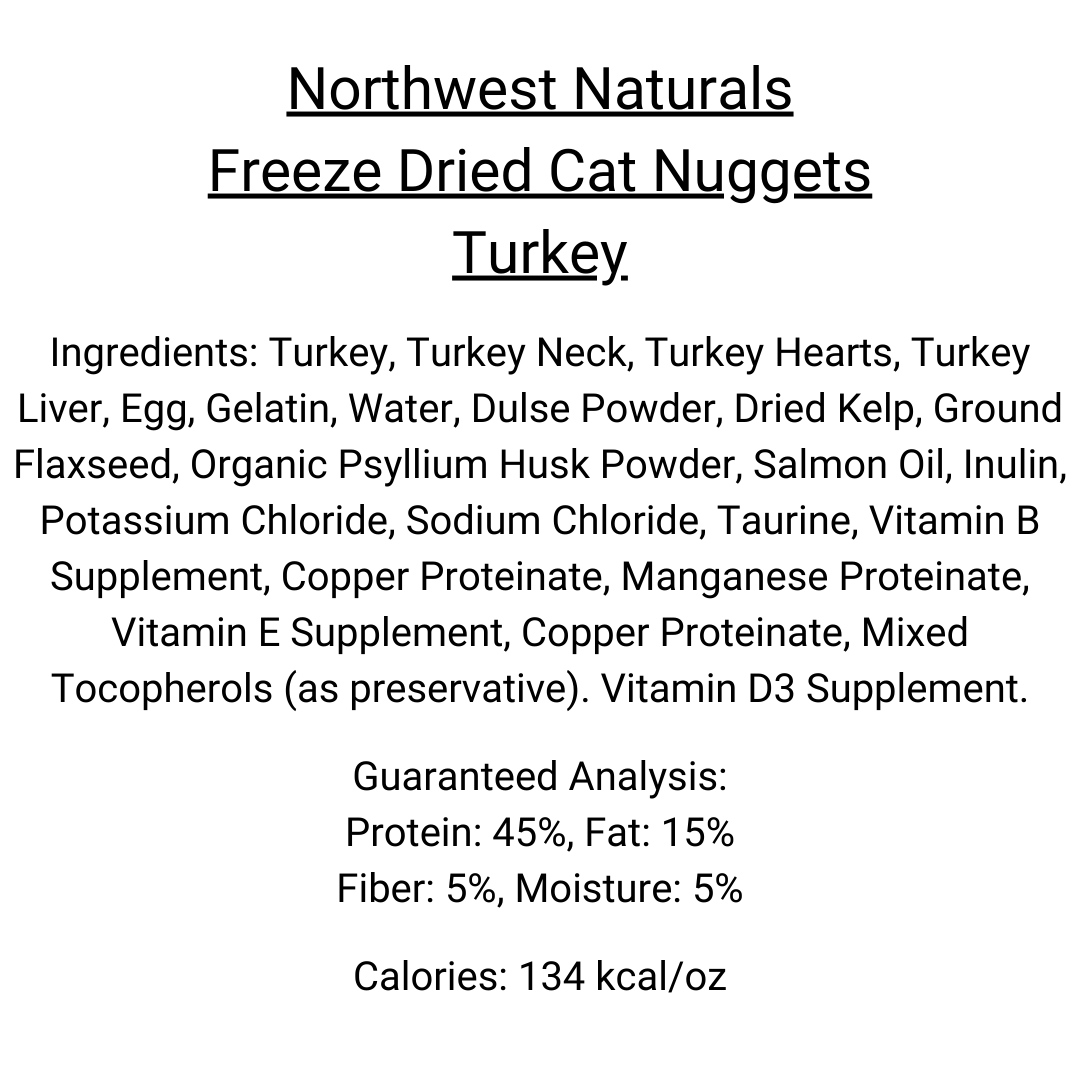 Northwest Naturals Freeze Dried Cat Nibbles Cat Food King