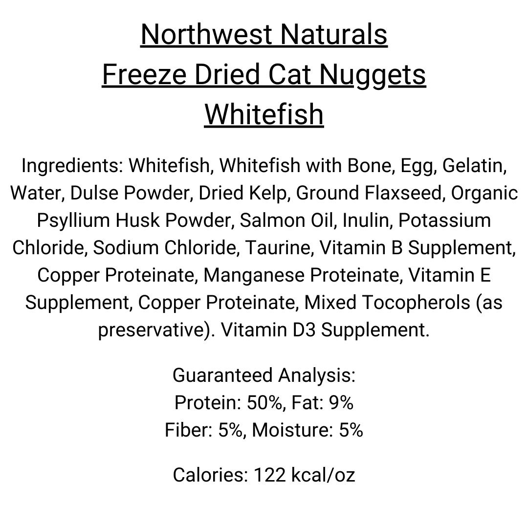 Northwest Naturals Freeze Dried Cat Nibbles Cat Food King