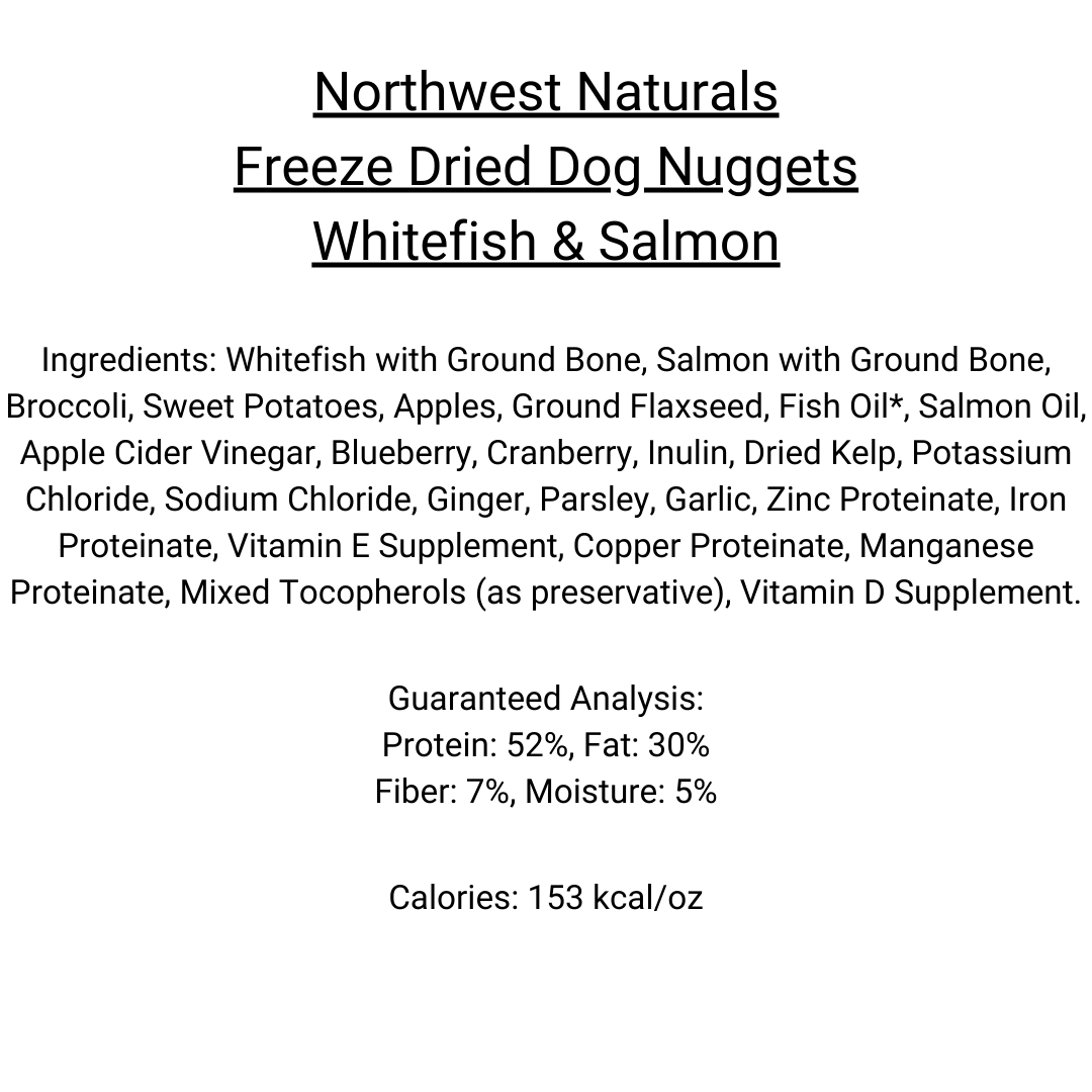 Northwest Naturals - Freeze Dried Nuggets for Dogs 12oz