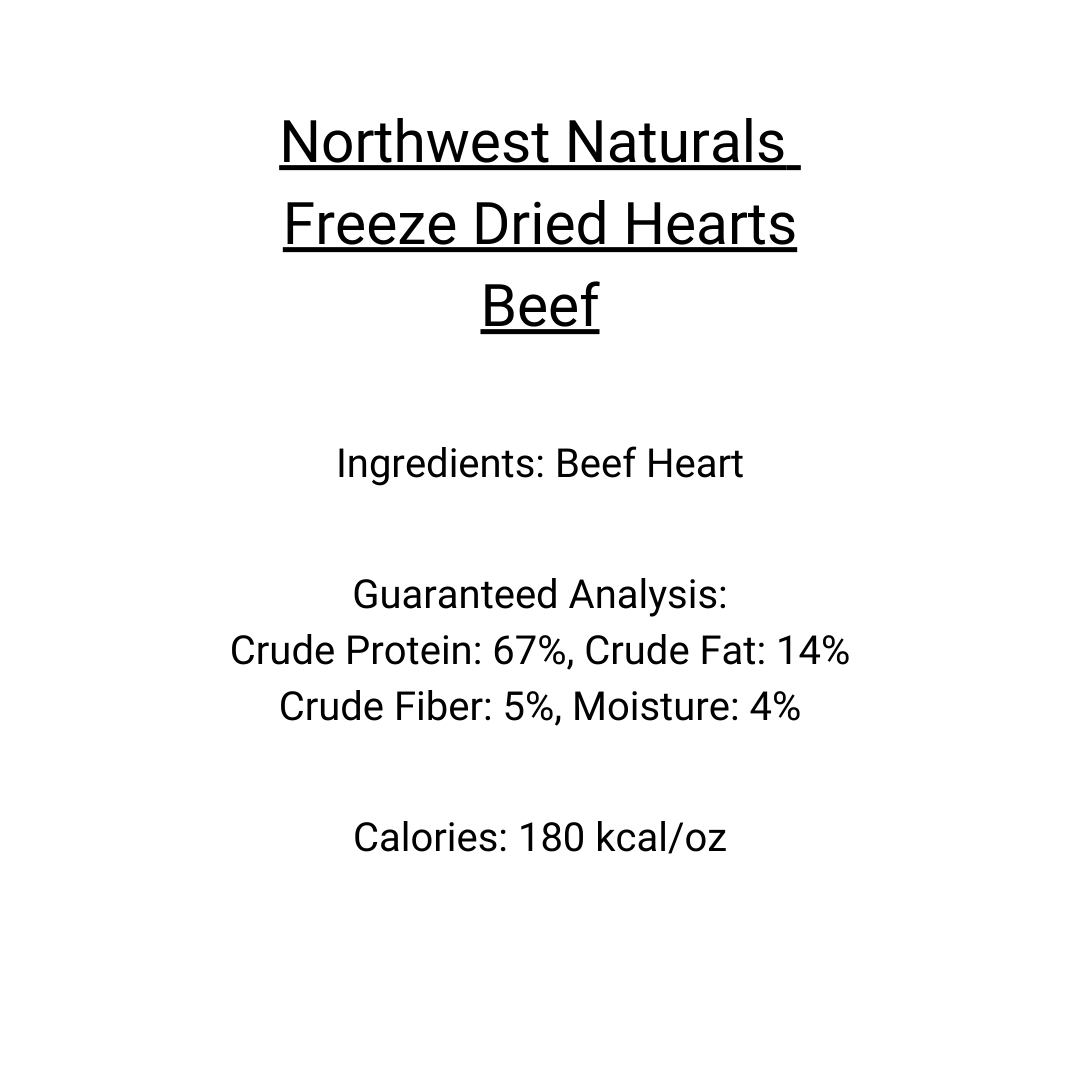 Northwest Naturals - Freeze Dried Hearts