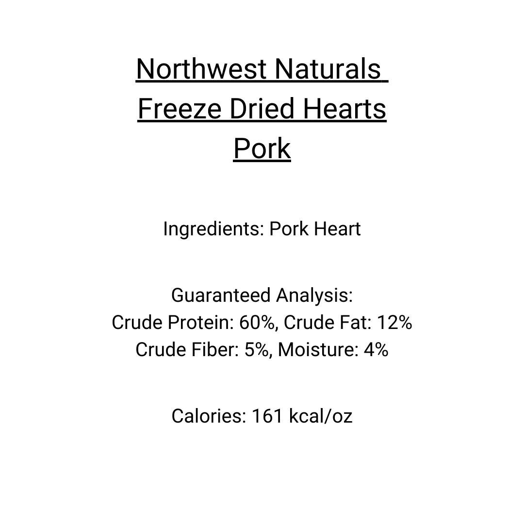 Northwest Naturals - Freeze Dried Hearts