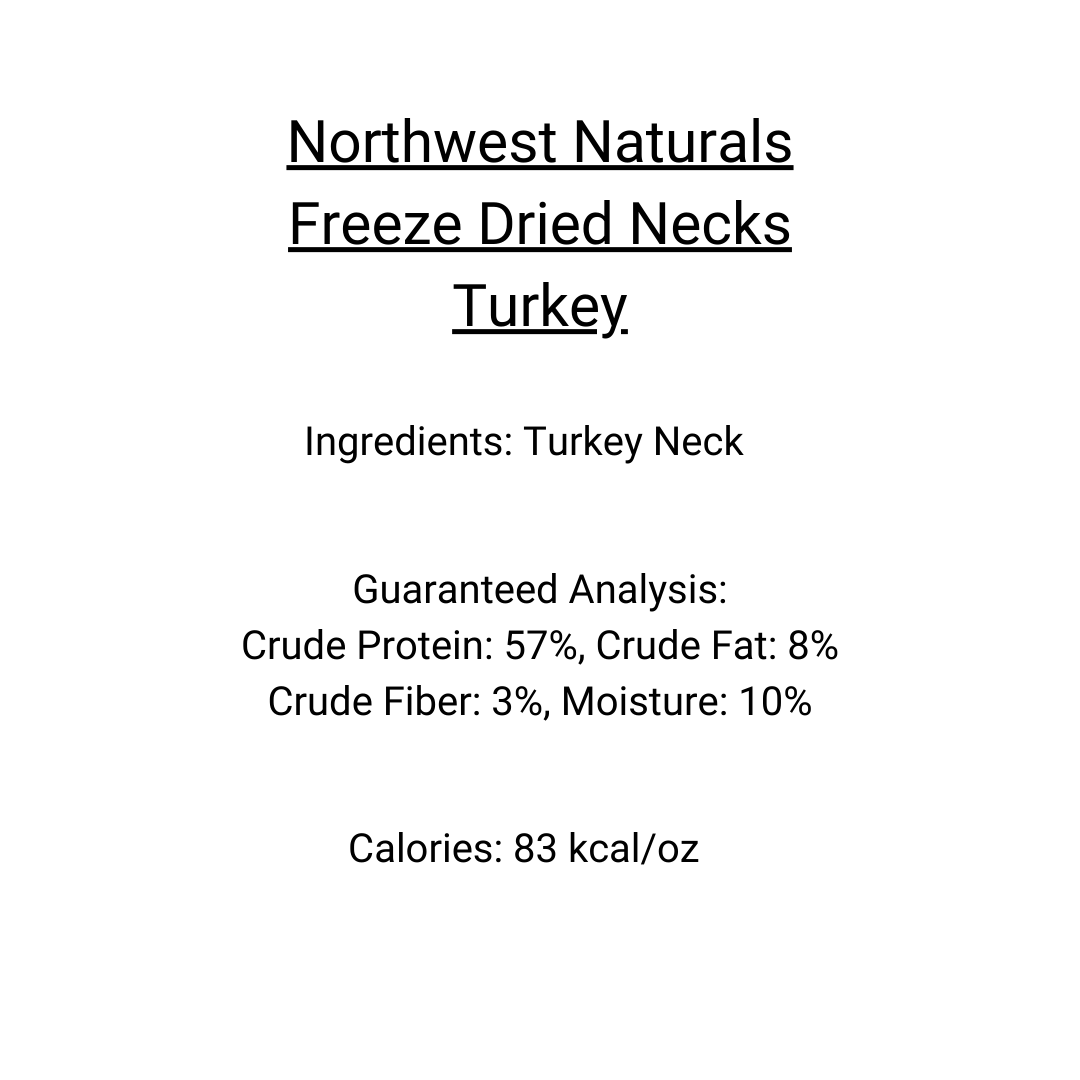 Northwest Naturals - Freeze Dried Necks for Pets