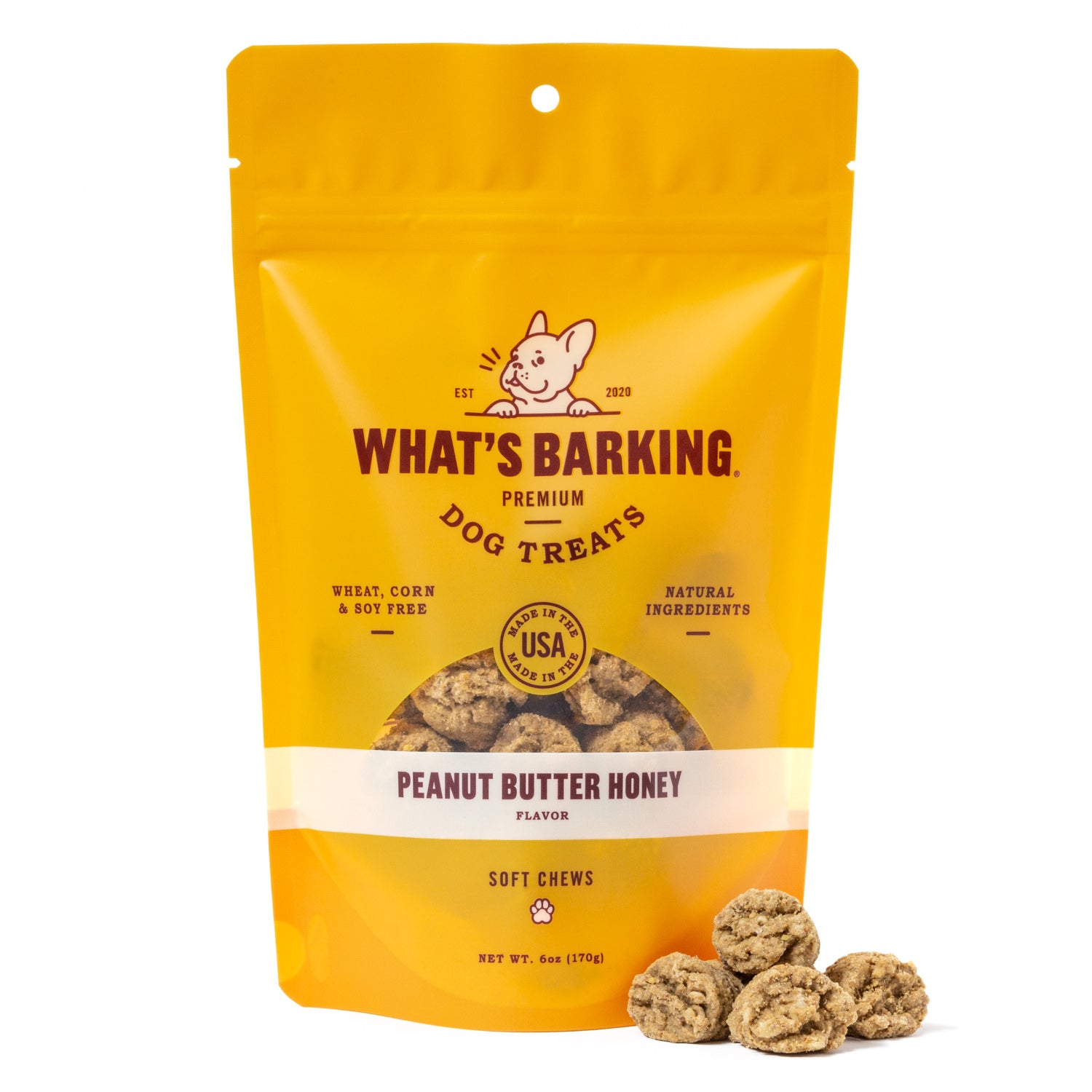 Peanut butter and honey dog treats best sale