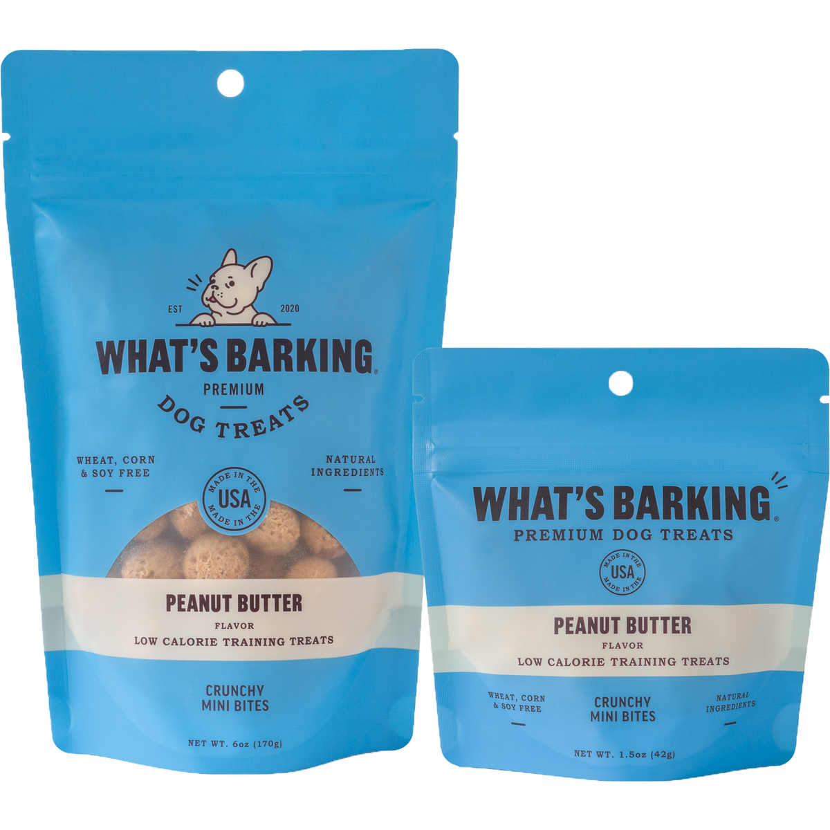 What&#39;s Barking - Peanut Butter Training Treats