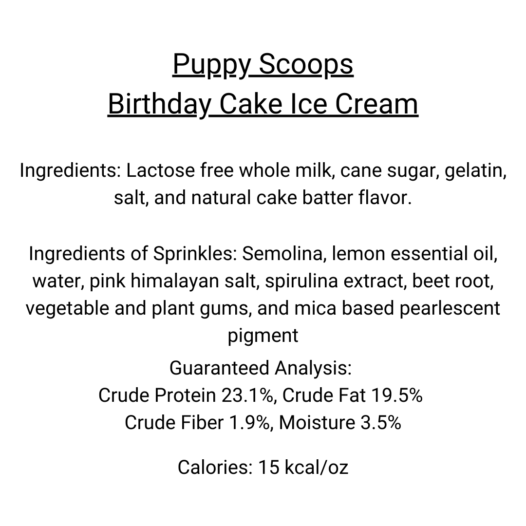 Puppy Scoops Ice Cream Mix - Peanut Butter, Cup Size, 2.32 oz