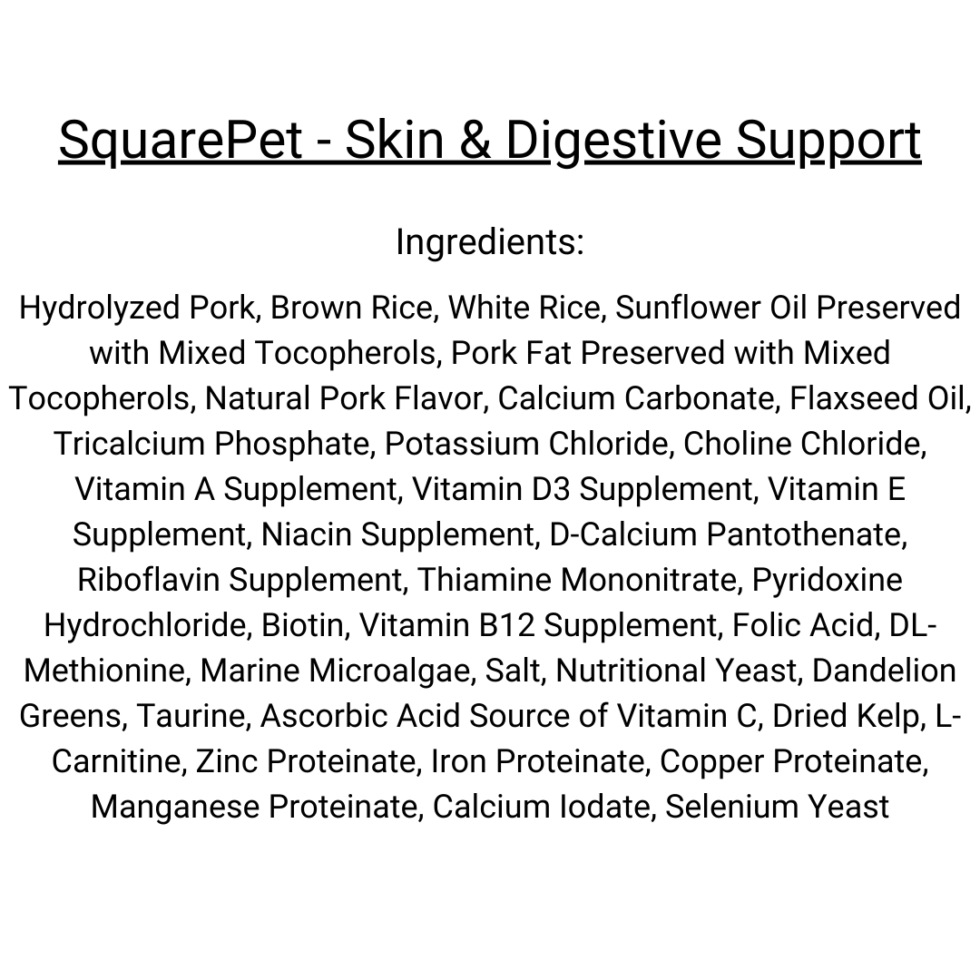 SquarePet - Skin & Digestive Support