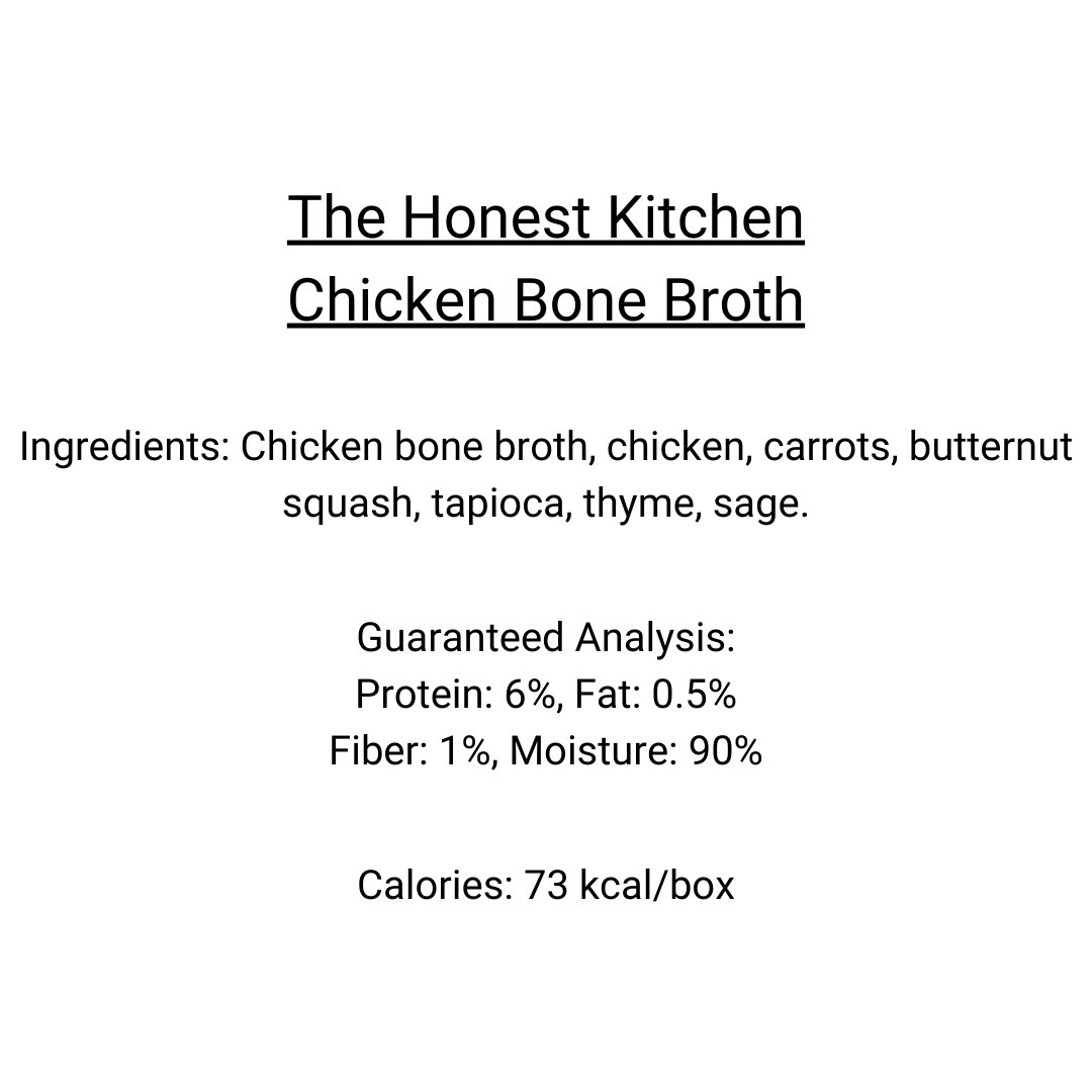 The Honest Kitchen Bone Broth Pour Over