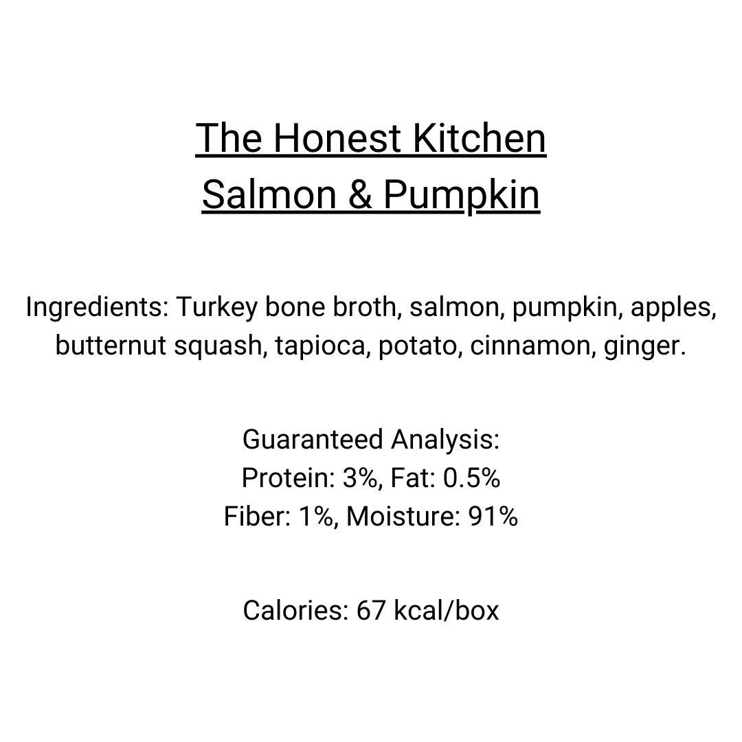 The Honest Kitchen Pumpkin Pour Over