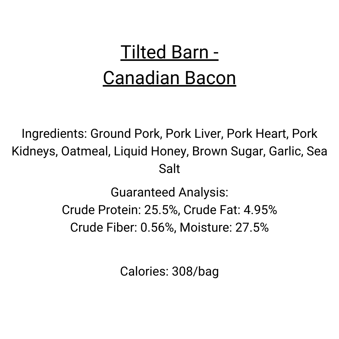 Tilted Barn - Canadian Bacon Treats