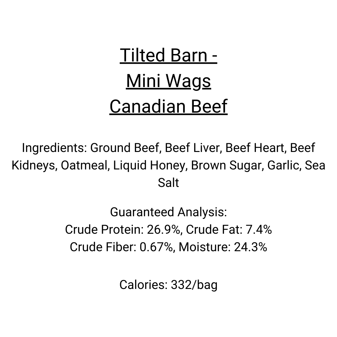 Tilted Barn Mini Wags - Beef