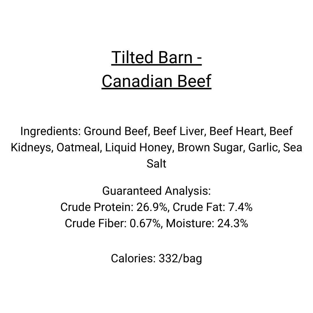 Tilted Barn - Canadian Beef Treats