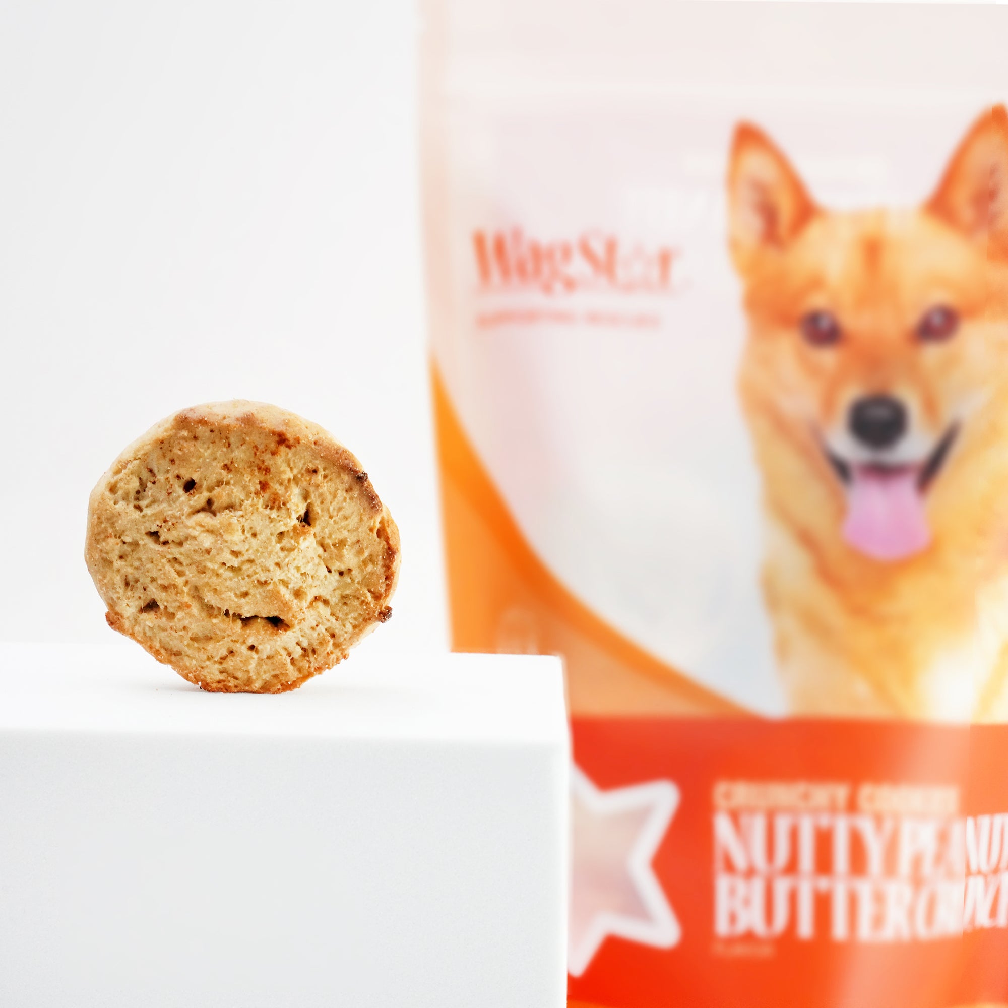 WagStar Nutty Peanut Butter Crunchy Dog Treats