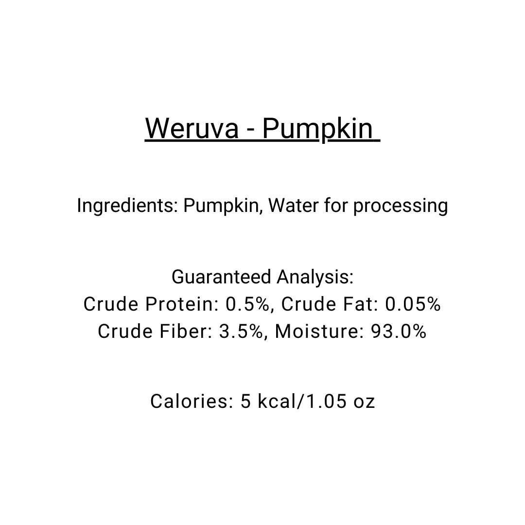 Weruva - Pumpkin Pouch 2.8oz