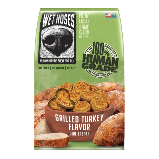 Wet Noses - Grilled Turkey Crunchy Treats 14oz