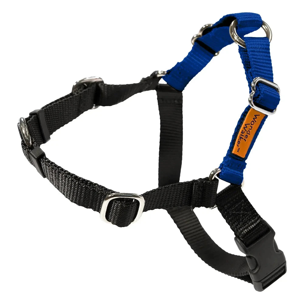 Wonder Walker No Pull Dog Harnesses in Royal Blue