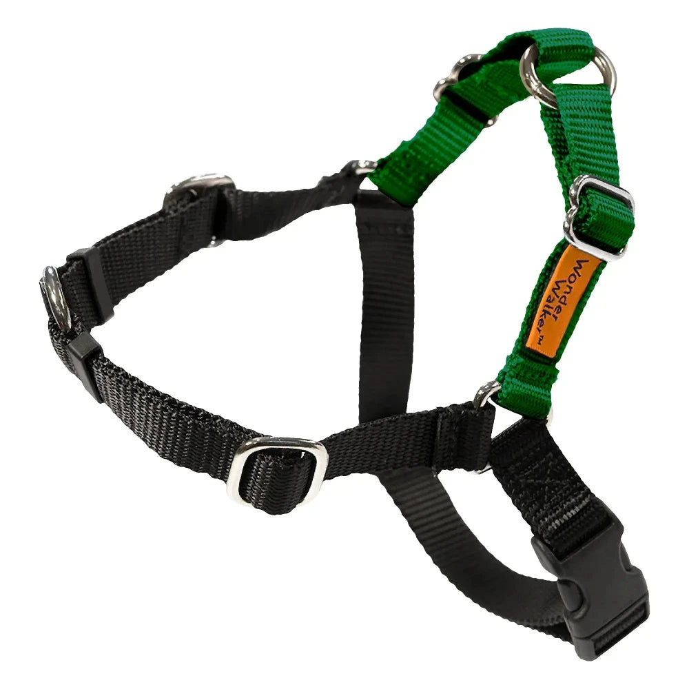 Wonder Walker No Pull Dog Harnesses in green