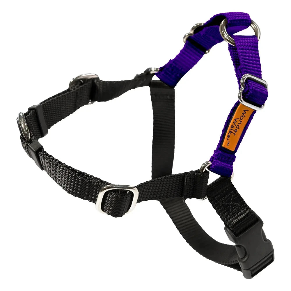 Wonder Walker No Pull Dog Harnesses in purple