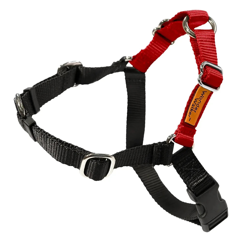 Wonder Walker No Pull Dog Harnesses in red