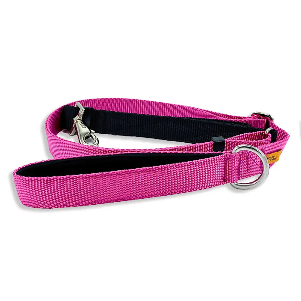 Wonder Walker Service Leash in Bright Pink