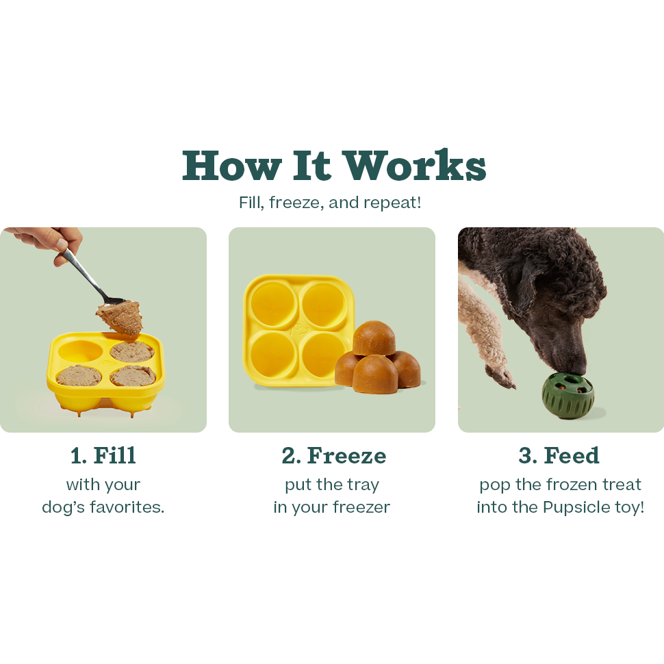 WOOF - Pupsicle Treat Tray