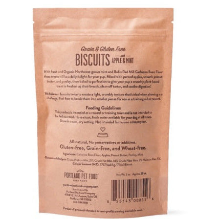 Portland Pet Food - Grain & Gluten-Free Apple & Mint Biscuits