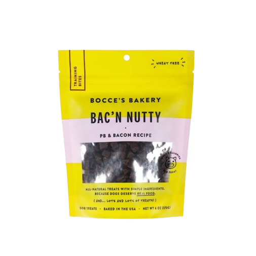 Bocce&#39;s Bakery - Bac N&#39; Nutty Training Bites