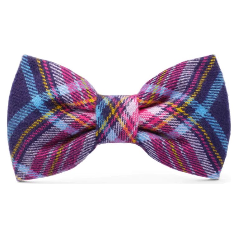 The Foggy Dog - Camilla Plaid Flannel Bow Tie