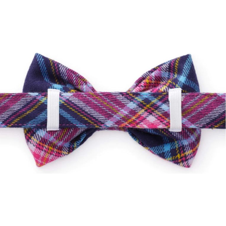 The Foggy Dog - Camilla Plaid Flannel Bow Tie