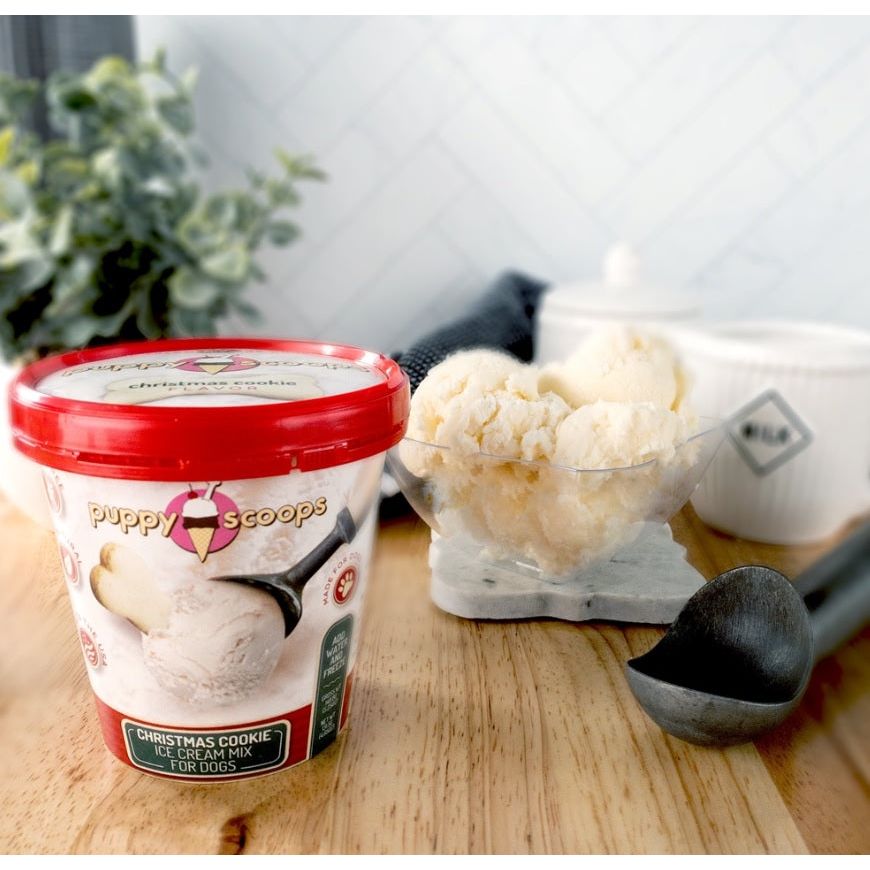 Puppy Scoops - Christmas Cookies Ice Cream Mix for Dogs