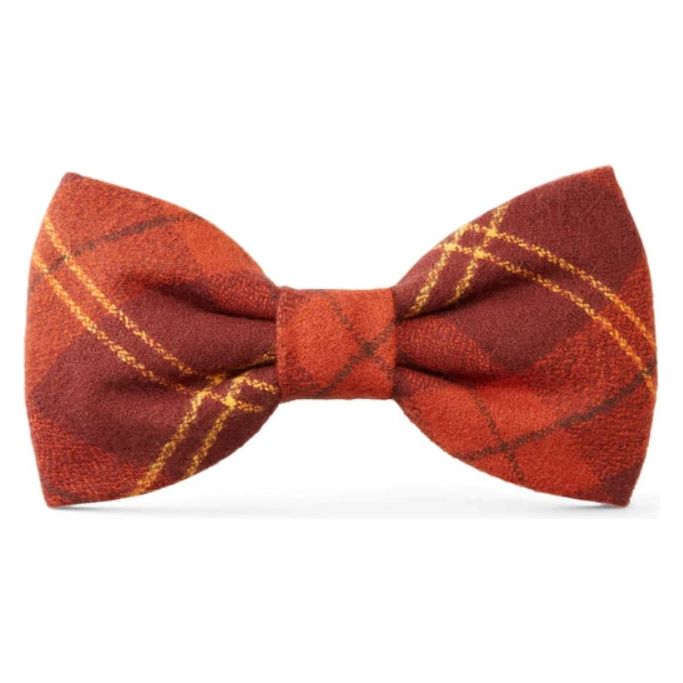 The Foggy Dog - Cider Plaid Bow Tie