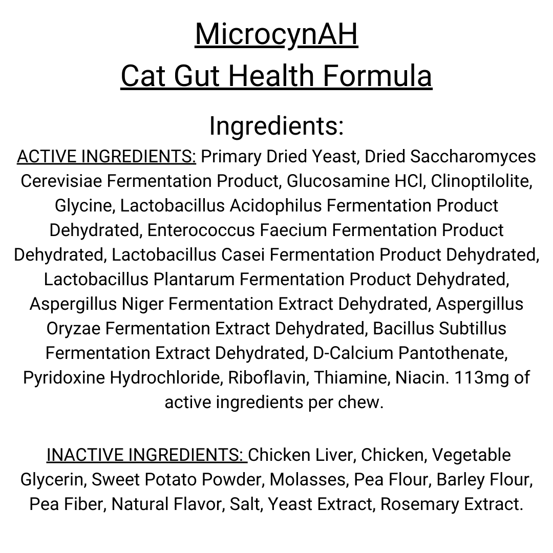 MicrocynAH - Gut Health Formula for Cats